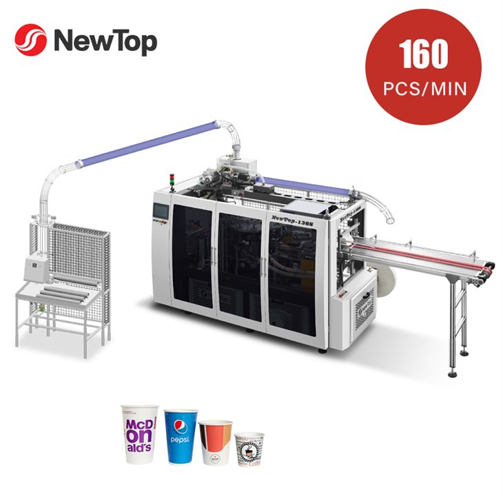 Koffie en thee5-16oz snelle en intelligente papieren bekermachine (NEWTOP138S)